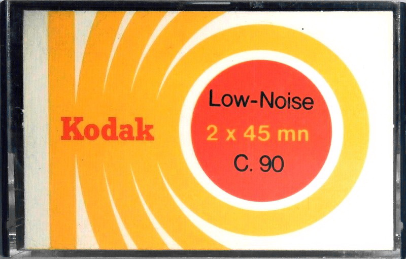 Compact Cassette Kodak 90 Type I Normal 1971 Europe