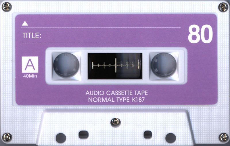 Compact Cassette:  Daiso - K187 80