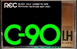 Compact Cassette Sanyo LH 90 "REC" Type I Normal 1978 Europe