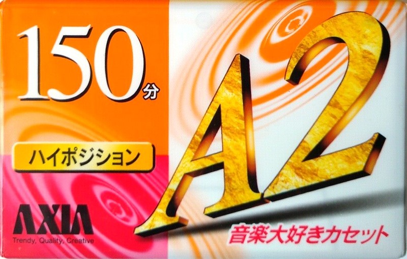 Compact Cassette AXIA A2 150 Type II Chrome 2000 Japan