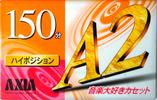 Compact Cassette AXIA A2 150 Type II Chrome 2000 Japan