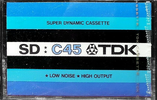 Compact Cassette TDK SD 45 Type I Normal 1973 Europe