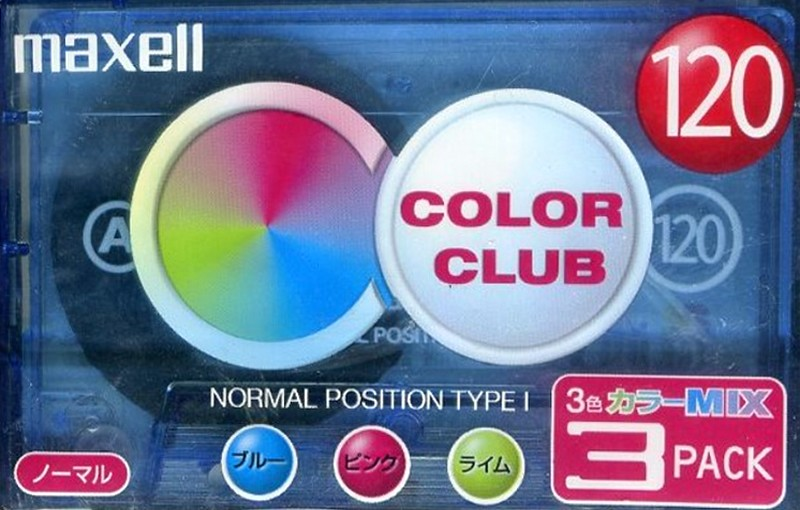 Compact Cassette: Maxell / Hitachi Maxell - Color Club 120