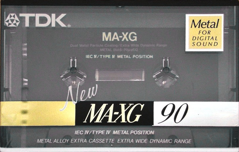 Compact Cassette: TDK  - MA-XG 90