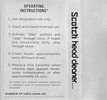 Compact Cassette Scotch Cleaning Cassette 1979 USA