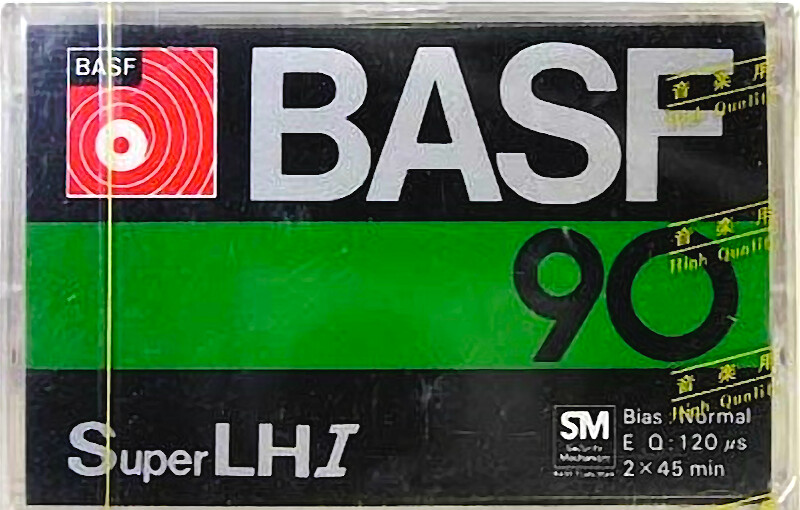 Compact Cassette BASF Super LH I 90 Type I Normal 1978 Japan