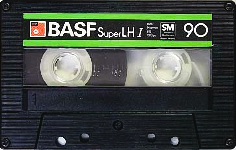 Compact Cassette BASF Super LH I 90 Type I Normal 1978 Japan