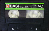 Compact Cassette BASF Super LH I 90 Type I Normal 1978 Japan