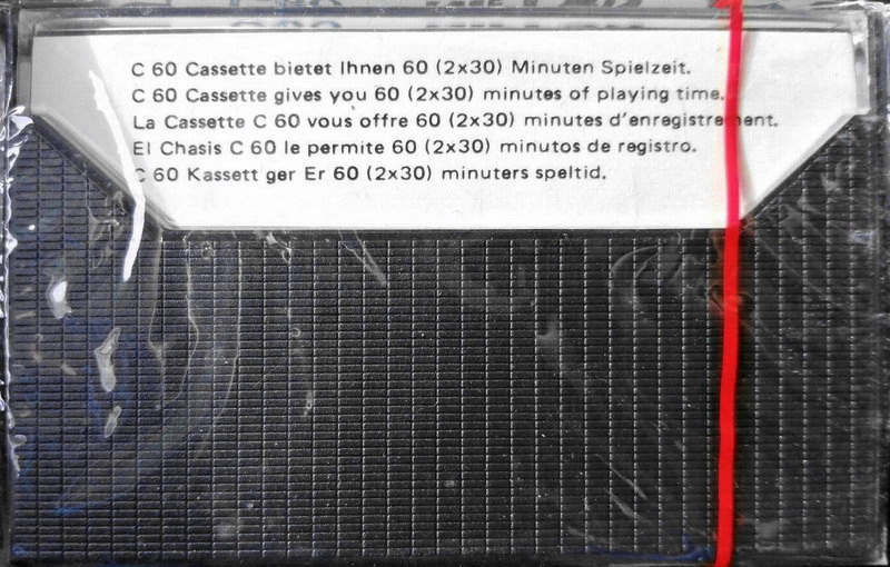 Compact Cassette Nippon 60 Type I Normal Hong Kong