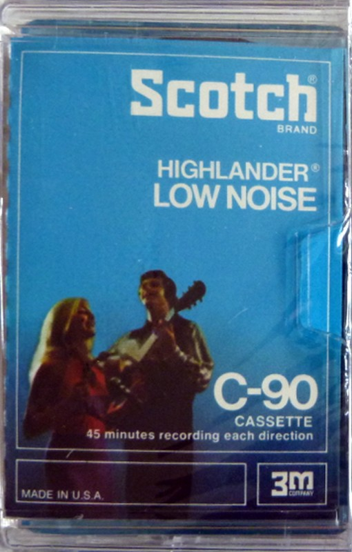 Compact Cassette: 3M Scotch - Highlander 90