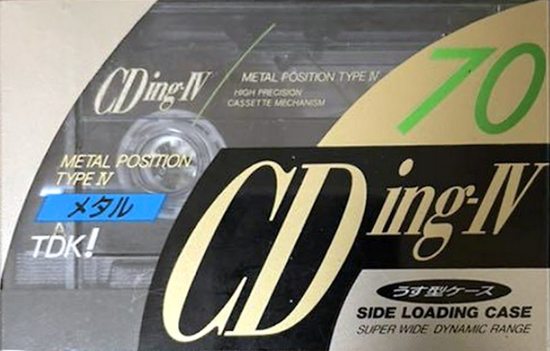 Compact Cassette: TDK  - CDing-IV 70