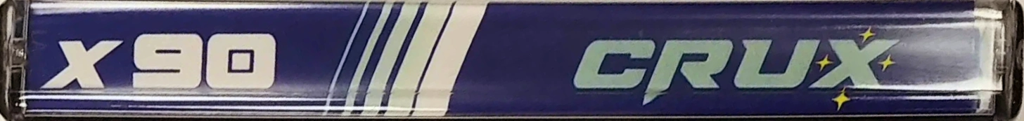 Compact Cassette CRUX X 90 "blue" Type I Normal 2021 Worldwide