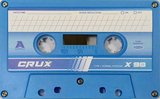 Compact Cassette CRUX X 90 "blue" Type I Normal 2021 Worldwide