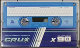Compact Cassette CRUX X 90 "blue" Type I Normal 2021 Worldwide