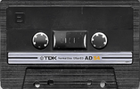Compact Cassette TDK AD 54 Type I Normal 1982 Japan