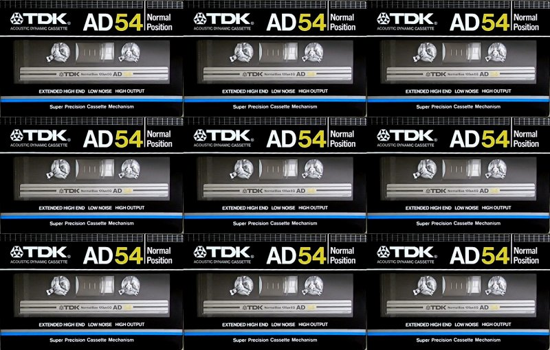 Compact Cassette: TDK  - AD 54