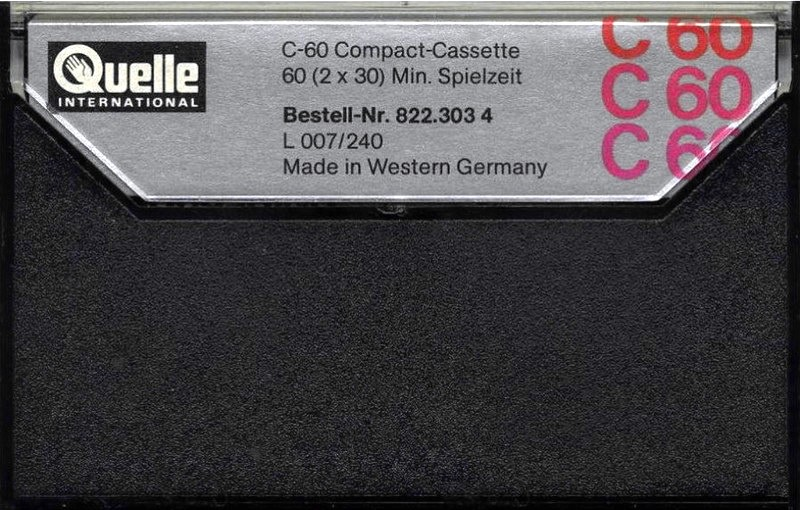 Compact Cassette:  Universum - Chromdioxid II Special 60