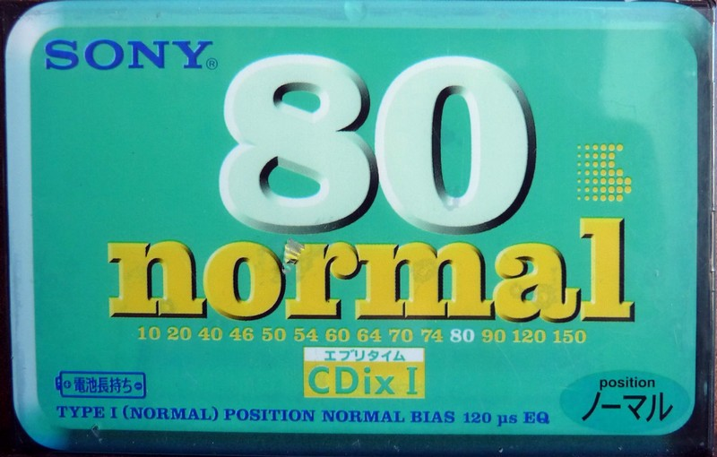 Compact Cassette: Sony  - CDix I 80