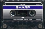 Compact Cassette Sharp Demonstration Tape 1981 Worldwide