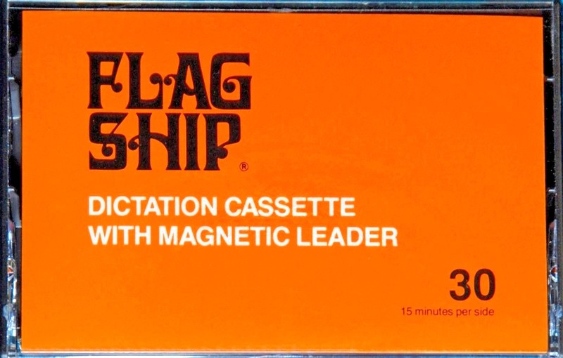 Compact Cassette Flag Ship 30 Type I Normal USA