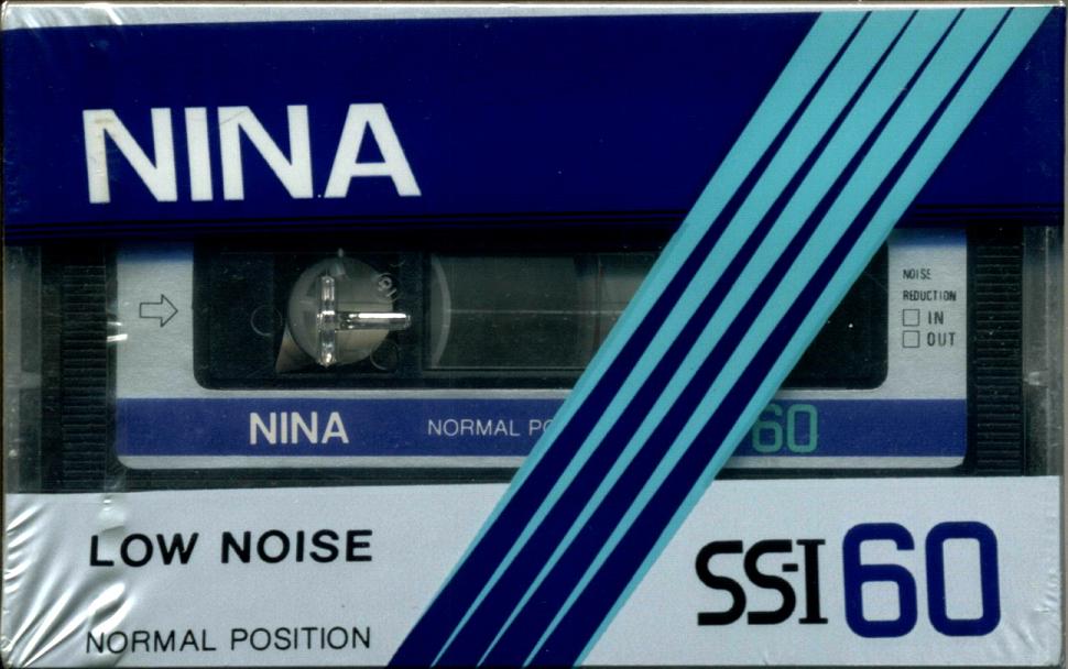 Compact Cassette Nina SS-I 60 Type I Normal South Korea