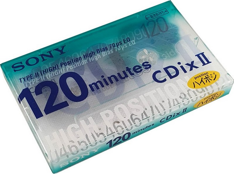 Compact Cassette: Sony  - CDix II 120