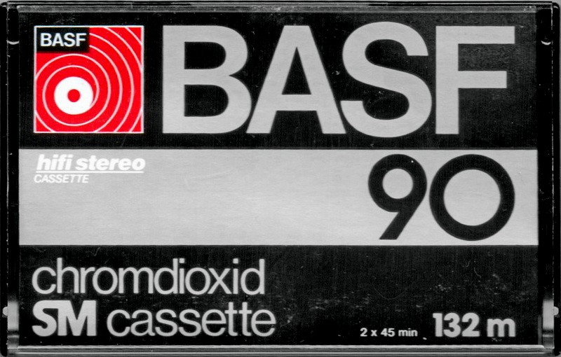 Compact Cassette: BASF  - Chromdioxid 90