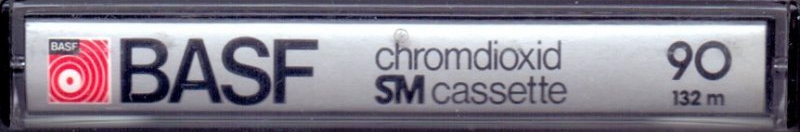Compact Cassette BASF Chromdioxid 90 Type II Chrome 1978 Europe