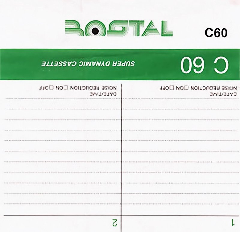 Compact Cassette Bostal 60 Type I Normal 1978
