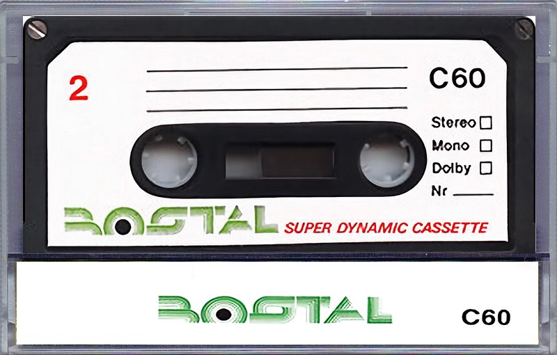 Compact Cassette Bostal 60 Type I Normal 1978