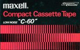 Compact Cassette Maxell 60 Type I Normal 1970 Japan