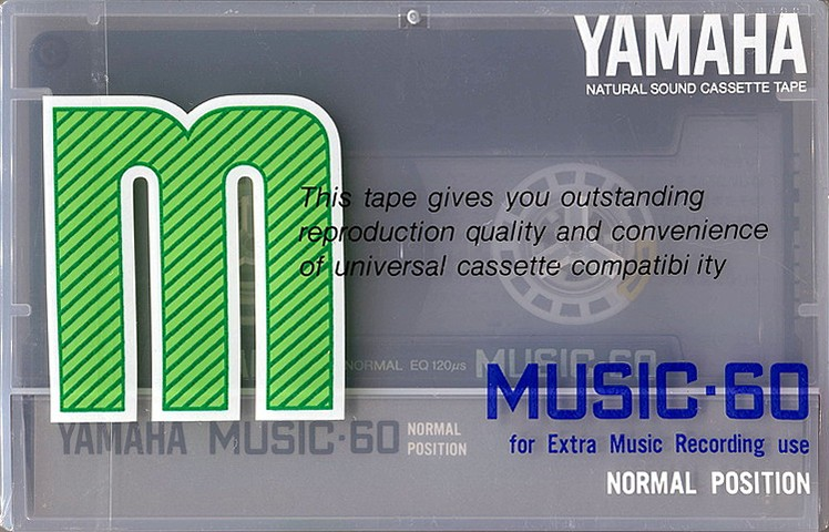 Compact Cassette Yamaha Music 60 Type I Normal 1986 Worldwide