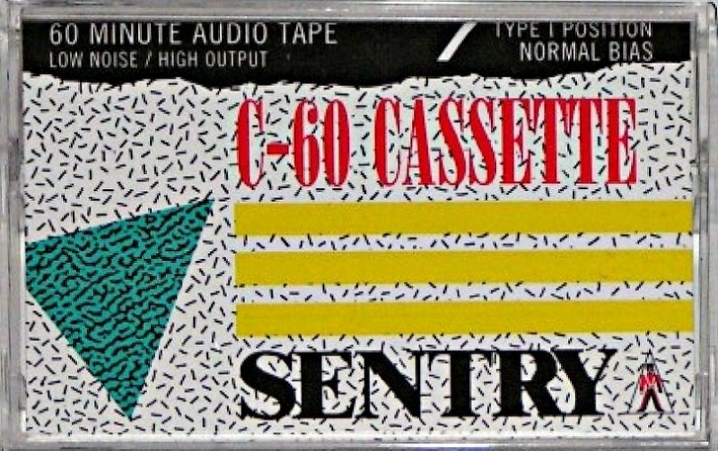 Compact Cassette Sentry 60 Type I Normal 1996 China