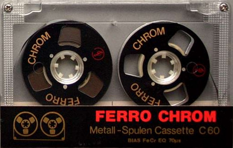 Compact Cassette: Unknown Metall-Spulen -  60