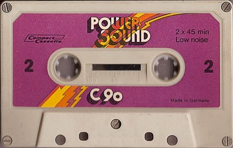 Compact Cassette Power Sound 90 Type I Normal Germany