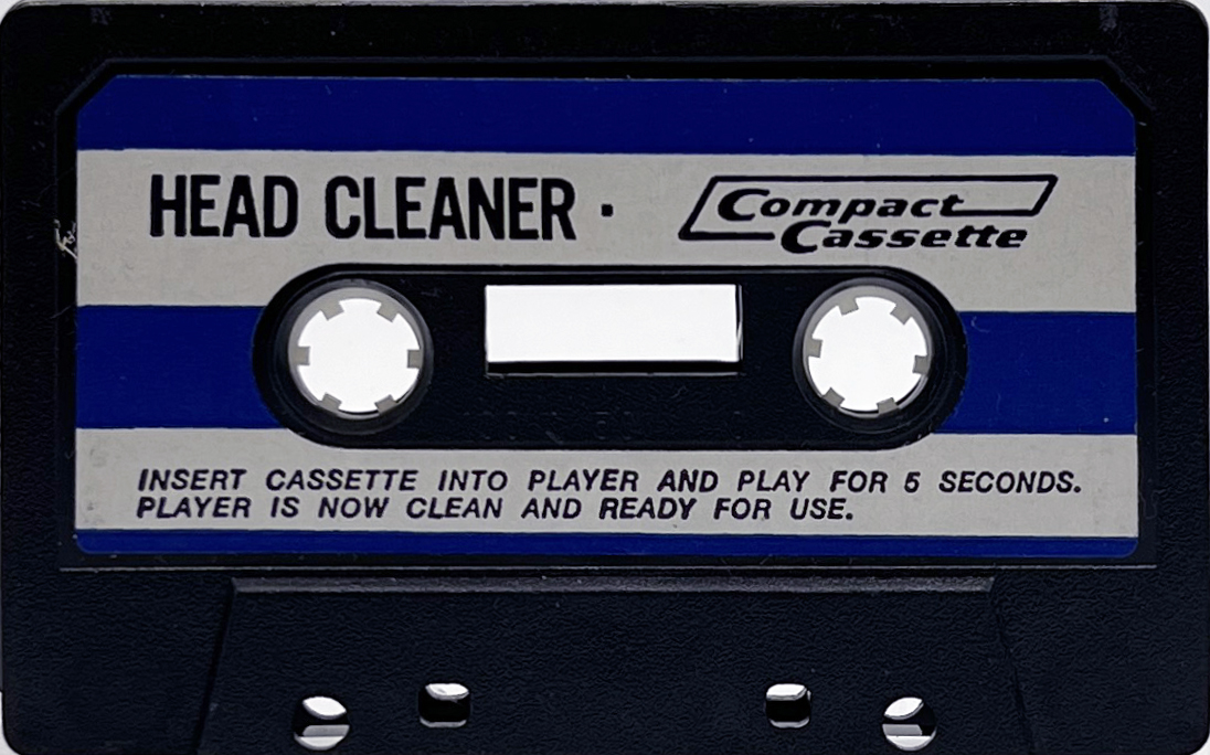Compact Cassette Intersound Cleaning Cassette 1976 Europe