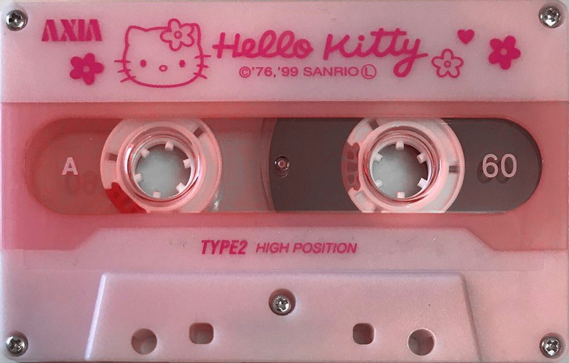 Compact Cassette: FUJI AXIA - Hello Kitty 60