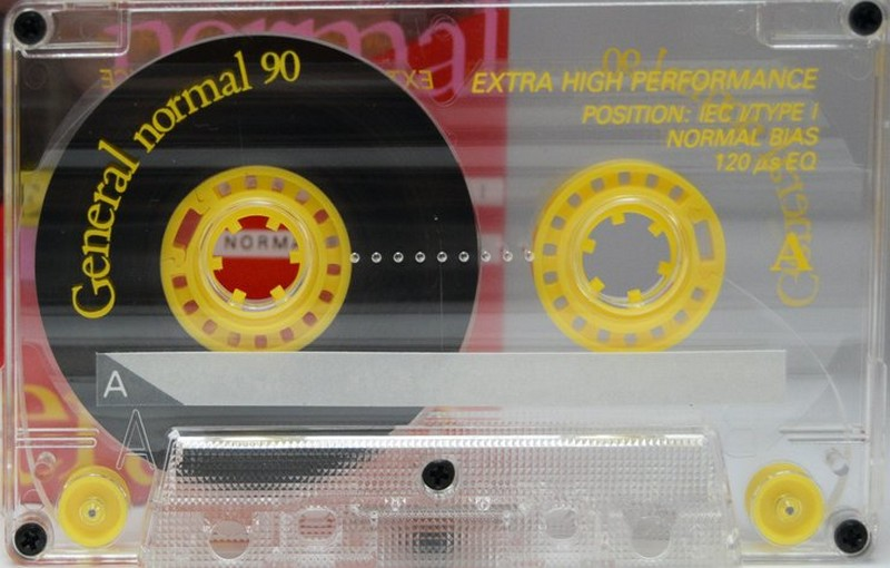 Compact Cassette General Magnetics EHF 90 Type I Normal 2005 Singapore