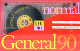 Compact Cassette General Magnetics EHF 90 Type I Normal 2005 Singapore