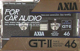 Compact Cassette AXIA GT-II 46 "For Car Audio" Type II Chrome 1985 Japan