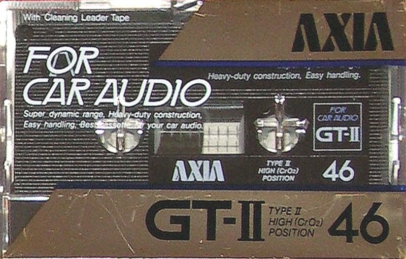 Compact Cassette: FUJI AXIA - GT-II 46