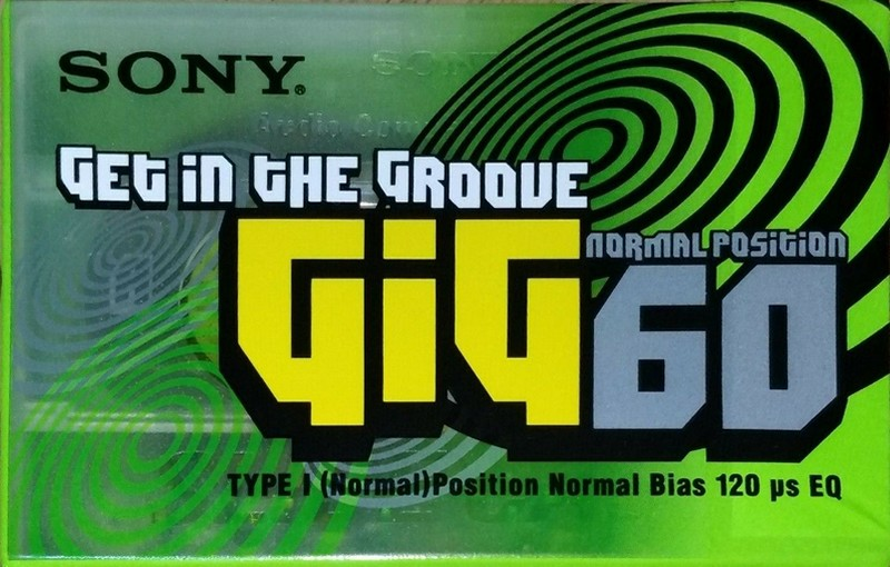 Compact Cassette: Sony  - GIG-1 60