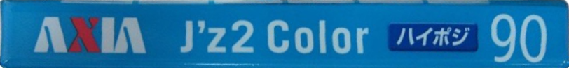 Compact Cassette AXIA J`z 2 Color 90 "JZ2K 90" Type II Chrome 2002 Japan