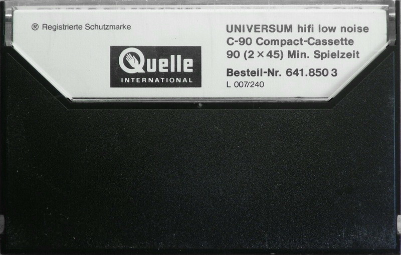 Compact Cassette:  Universum -  90