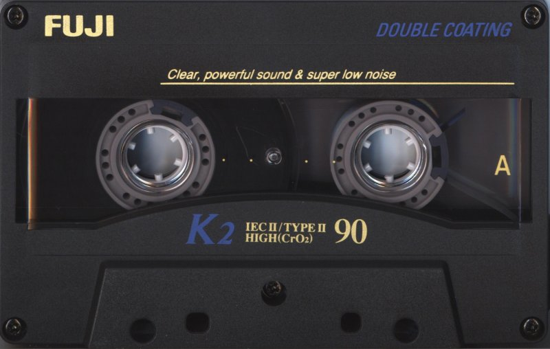 Compact Cassette Fuji K2 90 Type II Chrome 1995 Europe