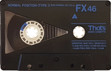 Compact Cassette Thats FX 46 Type I Normal 1984 Europe