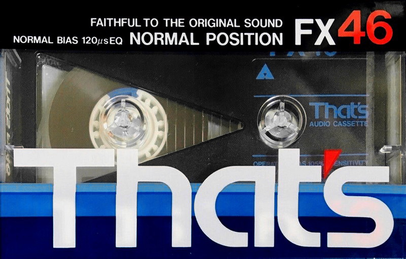 Compact Cassette Thats FX 46 Type I Normal 1984 Europe