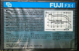 Compact Cassette Fuji FX-I 60 Type I Normal 1980 Europe, North America