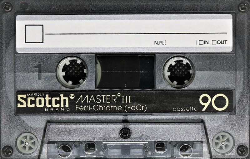 Compact Cassette: 3M Scotch - Master III 90