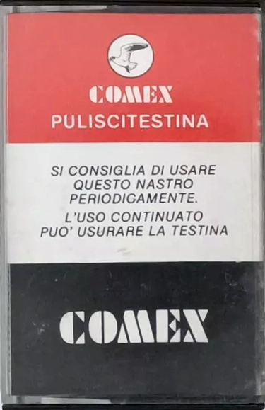 Compact Cassette Comex Cleaning Cassette Italy